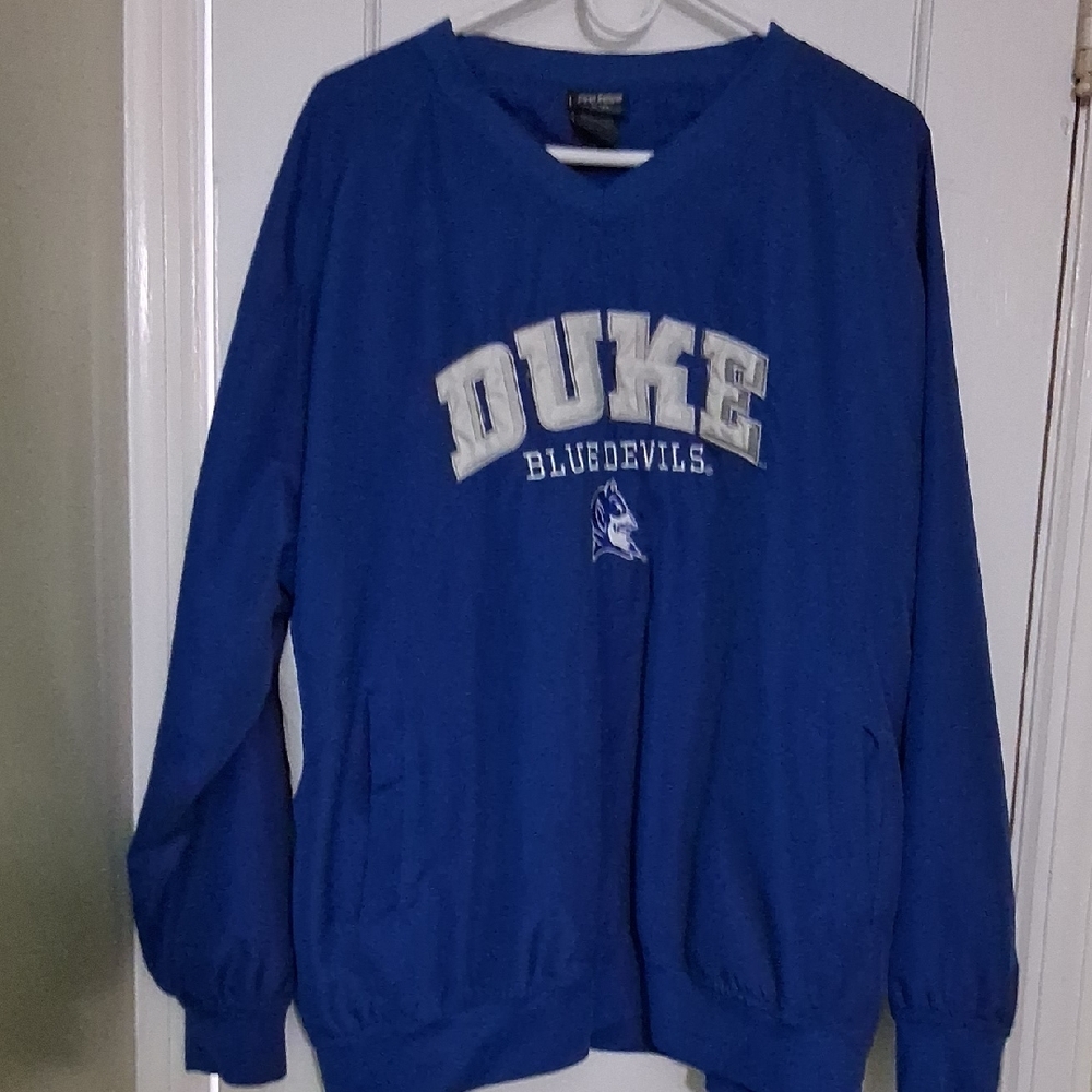 Duke Blue Devils Blue Pullover Sweatshirt